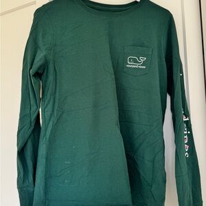 Vineyard Vines Green Long Sleeve Shirt